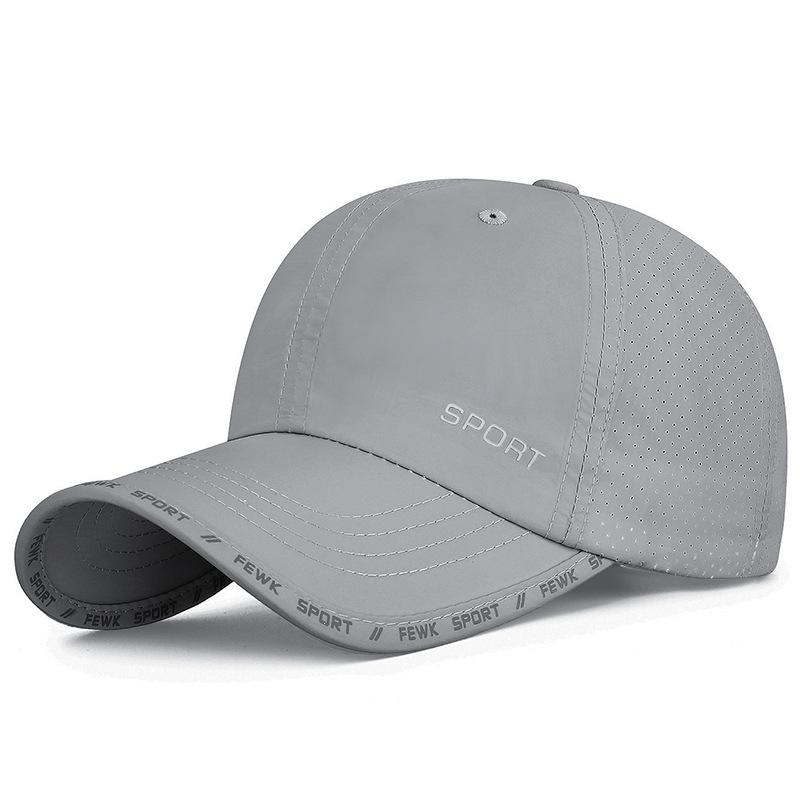 Кепка с буквами весна-лето, дышащая, быстросохнущая, солнцезащитная спортивная кепка