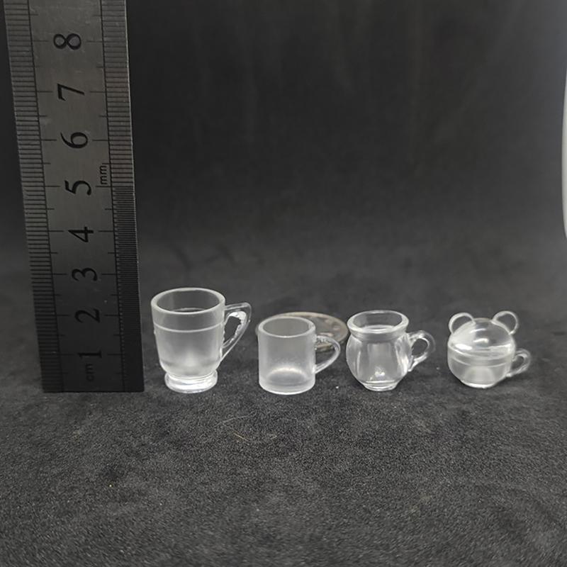 Кукольный домик кружка чашка силиконовая форма кукольный домик мини чашки модель кукольный домик украшения аксессуары ролевые игры игрушка