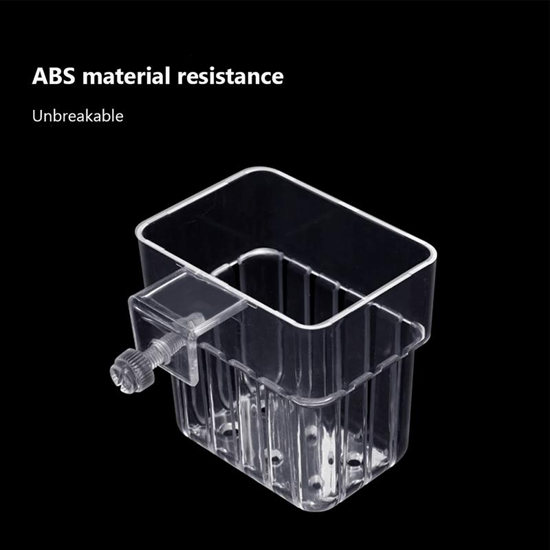 Корзина для аквариумных растений, прозрачный подвесной декор для аквариума, горшок для водных растений, держатель для водных растений, подставка для аквариума