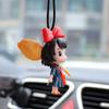 Автомобильный орнамент Аниме Девушка Автомобильные украшения для заднего вида Декор интерьера автомобиля Вешалка для заднего вида Авто Интерьерное украшение для внедорожника