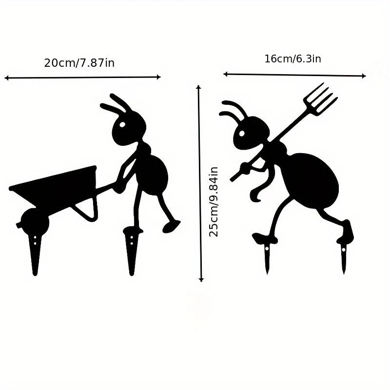 Знак-вставка в землю Металлический Крест для Садовой Декорации