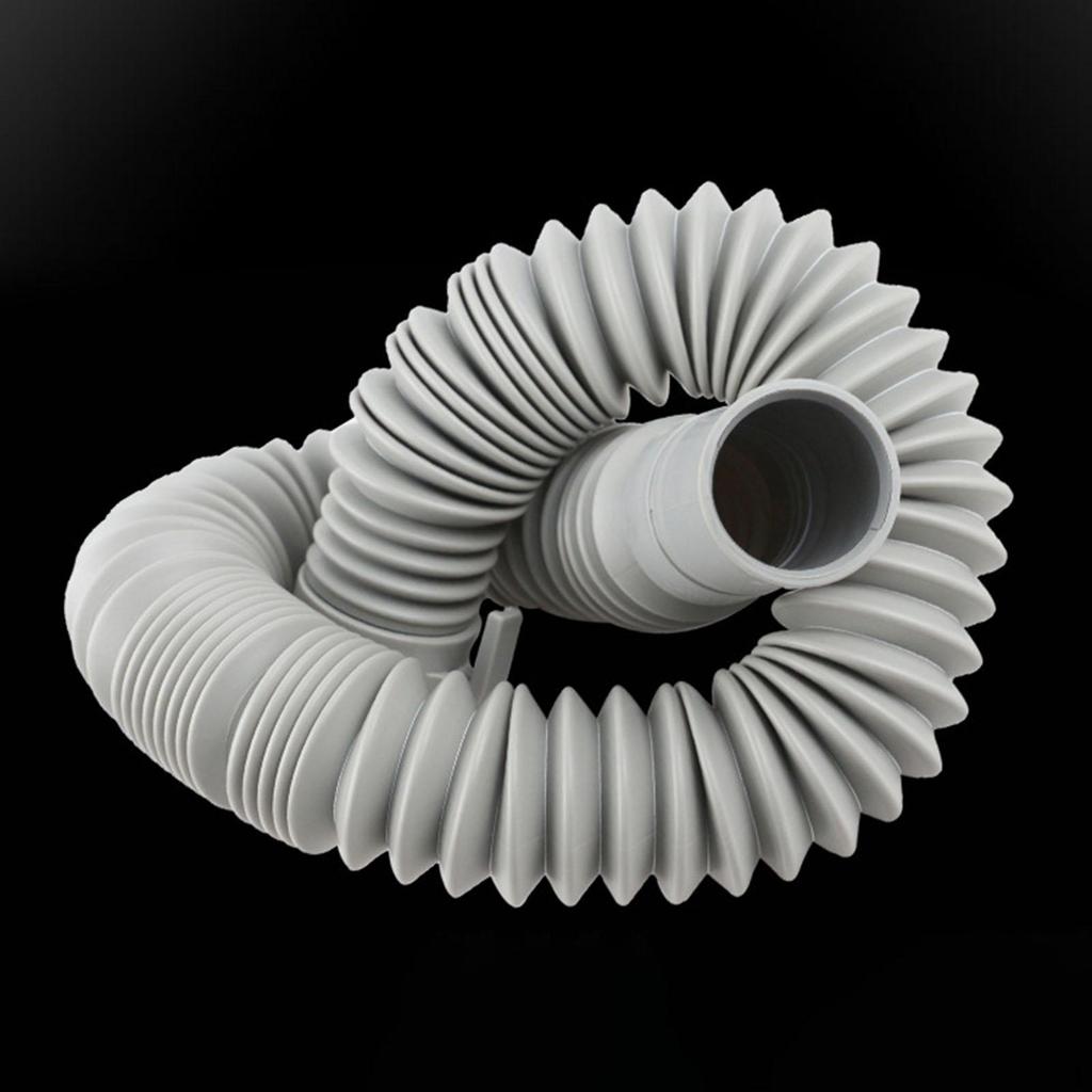 Washing Machine Drain Hose Extension, Corrugated Telescopic Tube, Flexible Washer Hose,