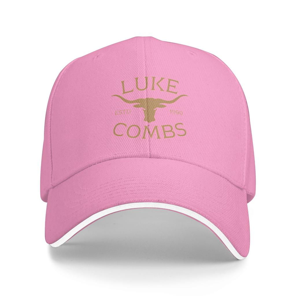 LLukes Combss Country Music Casual Baseball Cap Outdoor Sports Trucker Hat Summer SunProof Women Unisex Fashion Snapback Cap