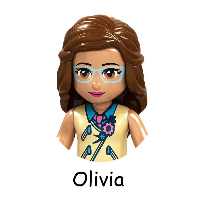 Нетоксичные сказочные принцессы дети Белль Чудовище Золушка Анна Оливия Модель Фигурка Блоки Конструктор Строительные Кирпичики Игрушки Для Детей