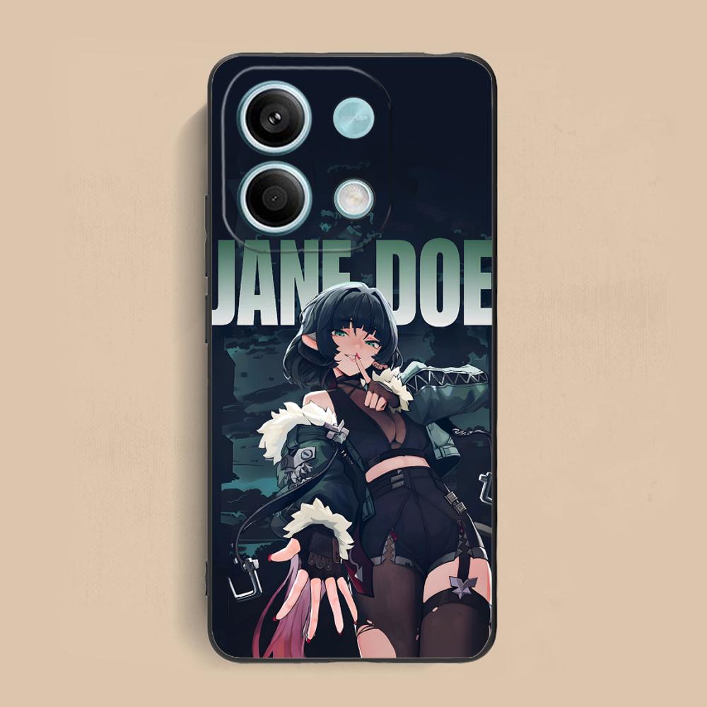 Чехол для телефона Zenless Zone Zero Jane Doe для Xiaomi Redmi 15 14 13 12 A5 3 2 1 C Plus 4G 5G Цветной печатный чехол Роскошный чехол
