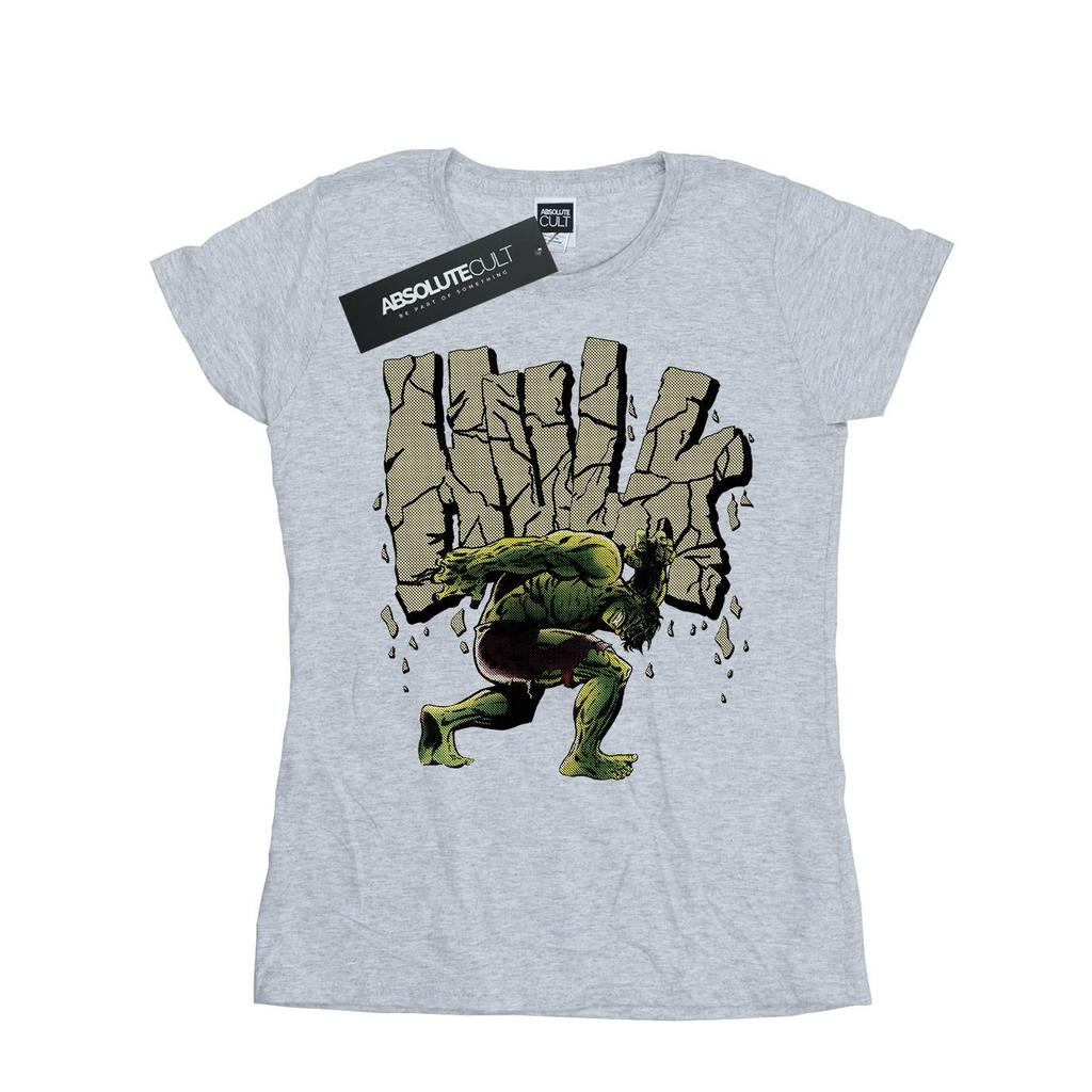 Marvel Womens/Ladies Hulk Rock Cotton T-Shirt