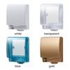 Anti-shock Waterproof Dustproof Box Lockable 86 Type Switch Case Protective Shield Socket Cover