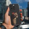 Cool Leopard Leopard Print  Phone Case For iPhone 17,16,15,14,13,12,11 Pro,Max,Plus,XR,Mini,E Clear Full-coverage Soft Cover
