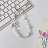 Resin Heart Mobile Phone Chain Anti-lost Y2K Mobile Phone Charms  Christmas Gifts