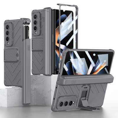 Складной чехол с полной защитой от пота для Samsung Galaxy Z Fold 4 Fold3 Fold4 Fold 3 Zfold4 5G из закаленного стекла с пленкой