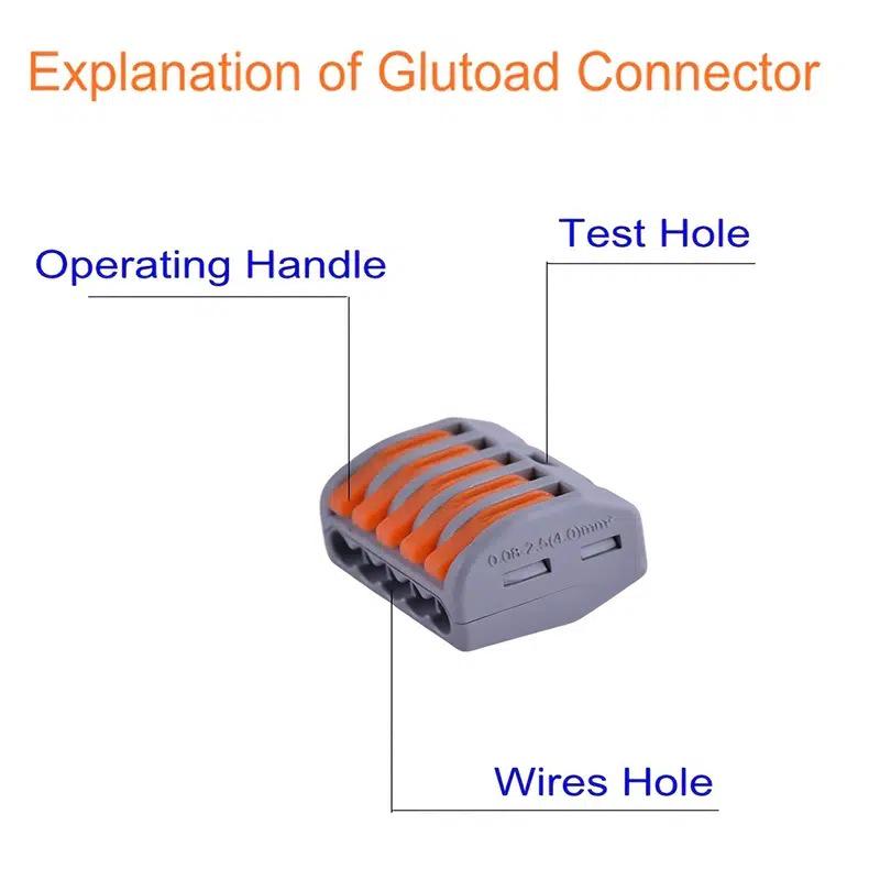 55-Piece PCT Quick Wire Connector Set (Models 212, 213, 214, 215)