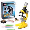 Microscope Kit for Kids 100X 400X 1200X Student Microscope for Beginner Science Kits Educational