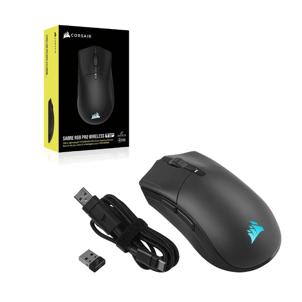 Corsair SABER RGB PRO WIRELESS беспроводная игровая мышь CH-9313211-AP MS503 черная