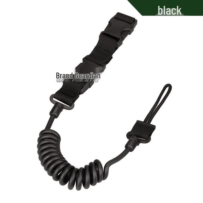 Guardian Q609 Multifunctional Military Style Spring Keychain Lanyard