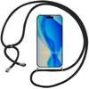 Protective Case - BOOLING - for iPhone 17 Pro Max - Reinforced Transparent Silicone with Black Lanyard