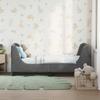 Kids Bed Frame with Headboard Dark Grey 70 x 140 cm Velvet