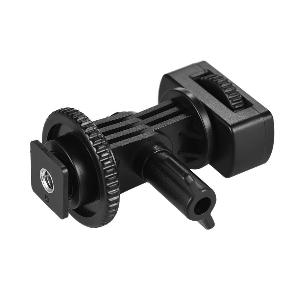 Универсальный регулируемый адаптер для крепления в холодном башмаке с винтом 1/4 дюйма для светодиодов Viltrox и других марок