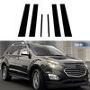 6 шт. столбики, глянцевый черный для Chevy Equinox 2010-2017, накладка на окно, наклейки на колонку до н.э.
