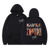 Singer Karol G Tropicoqueta 2025 Album Cover Hooded Sweatshirts Man Woman Hip-hop Winter Fashion Hoodies Aesthetics Pullover Top