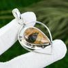 Gift For Women Jewelry Pendant 925 Sterling Silver Natural Bauxite Gemstone