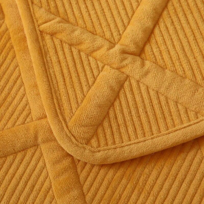 Хрустальный бархатный чехол для дивана, плюшевая подушка, утолщенный клетчатый чехол для дивана для гостиной, однотонный нескользящий диван, подлокотник, спинка, полотенце