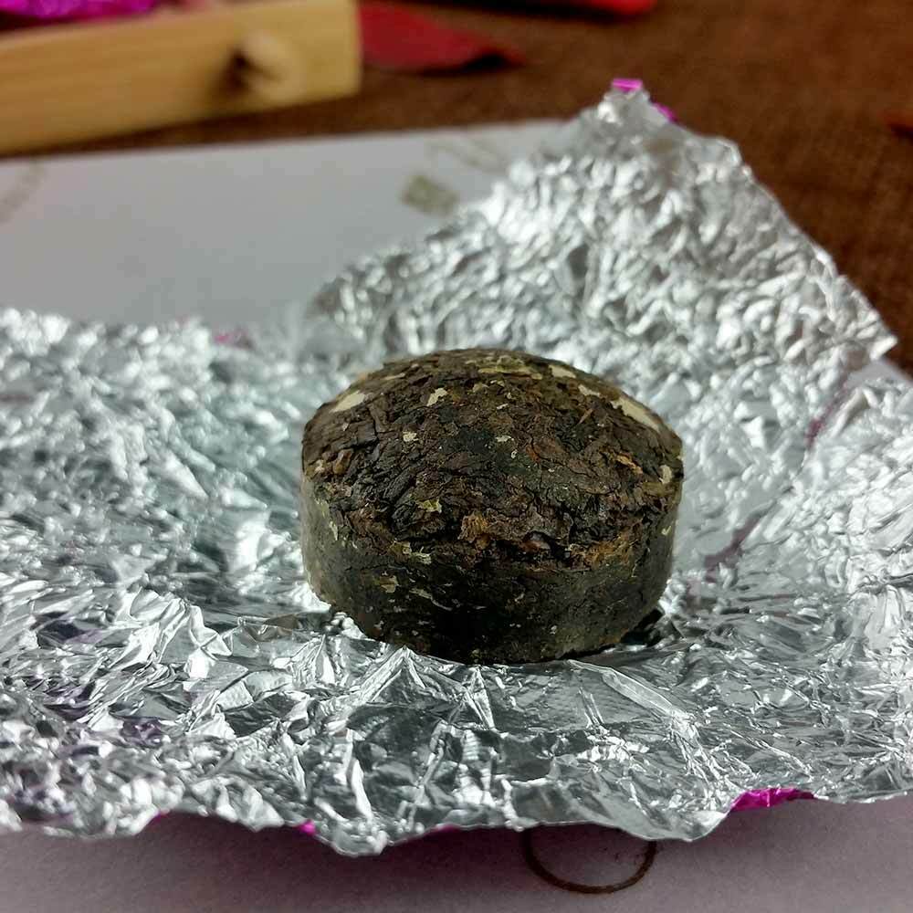 2021/2022 Lotus Leaf Mini Ripe Puer Tuocha Yunnan Gift Pack Shu Puerh 75g