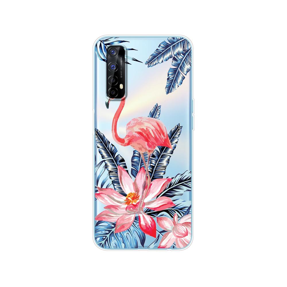 Чехол для Realme 7 для OPPO Realme 7 Pro, противоударный мягкий силиконовый чехол из ТПУ для задней панели телефона Realme7 7Pro, чехол-бампер, чехол