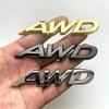 3D Металлические буквы AWD Логотип Багажника Автомобиля Значок на Крыло Наклейка Аксессуары