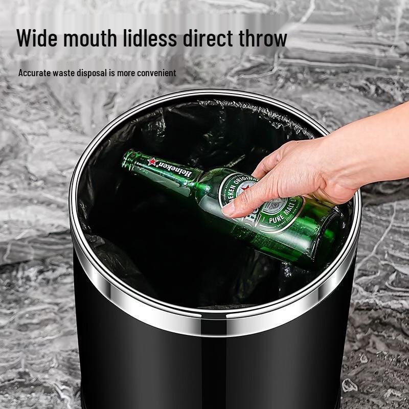 Yuzhuxun Набор мусорных ведер с двумя отделениями, 10 л