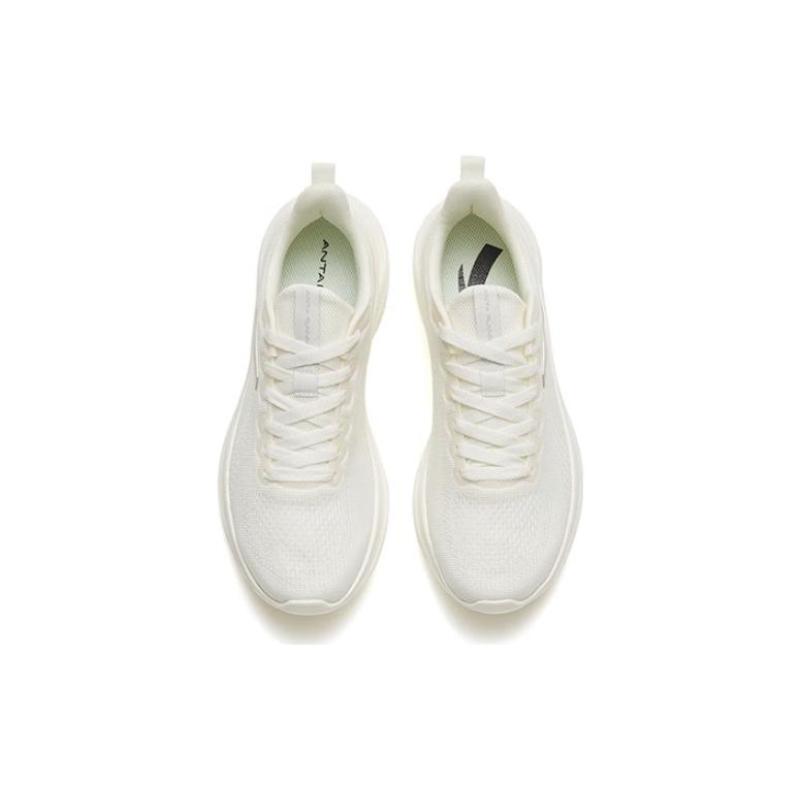 Anta Flyknit Амортизирующие Нескользящие Износостойкие Низкие Беговые Кроссовки Мужские Белые Кроссовки 912315582-2