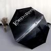 1pc The Two Towers Umbrella with Plastic Handle,Suitable for All Seasons Travel Outdoor Multi-functional UmbrellaDCS037