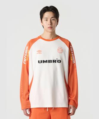 UMBRO Hbl Футбол Пучибоу Colorblock Футболка с длинным рукавом Оранжевый Ur221Crl51