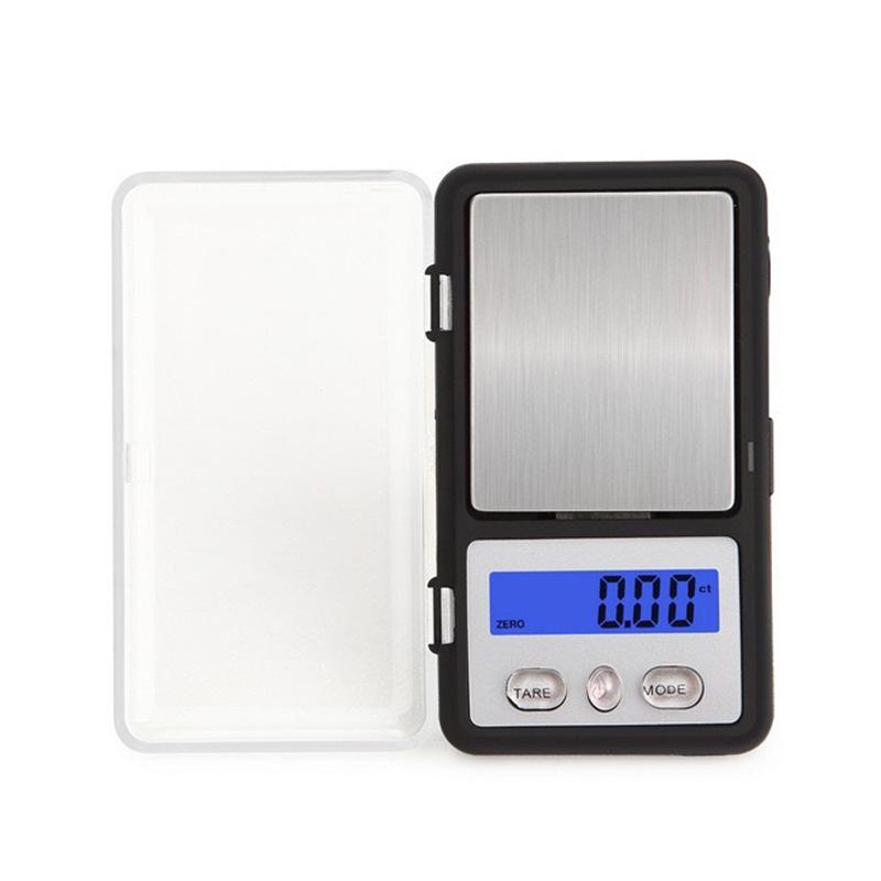 Portable Mini Electronic Jewelry & Gold Carat Scale 0.01g Precision Pocket Scale for Household & Medicinal Use
