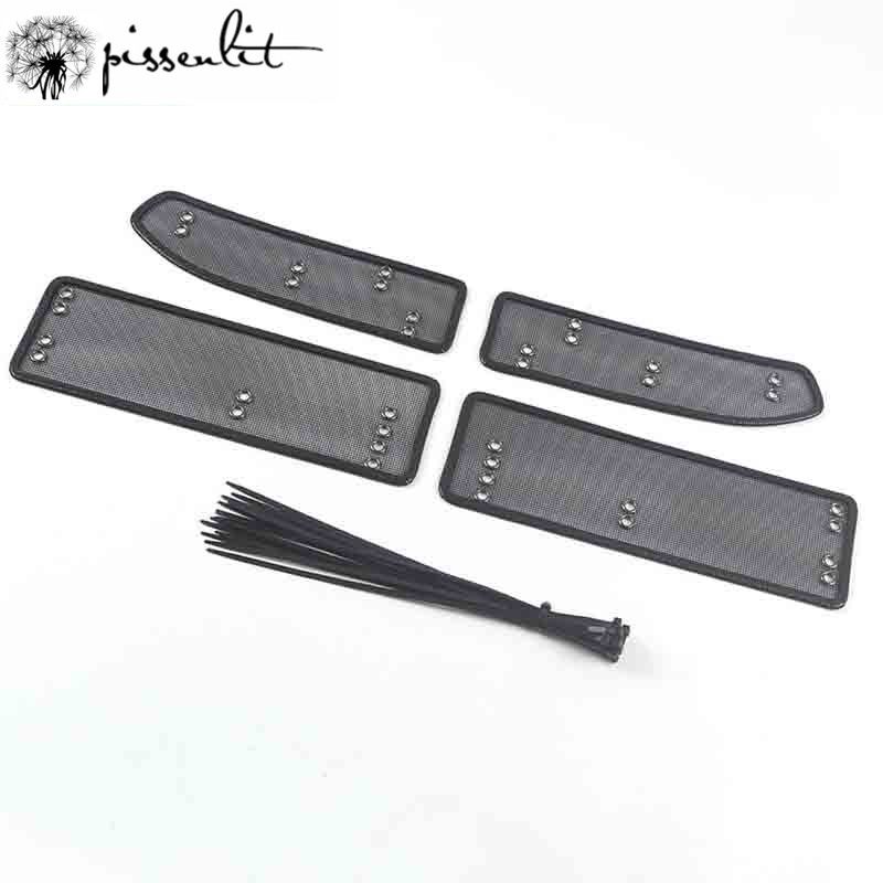 For Honda Fit Jazz 2020 Car Accessories Front Grille Insert Net Anti-insect Dust Garbage Proof Stainless Inner Cover Mesh