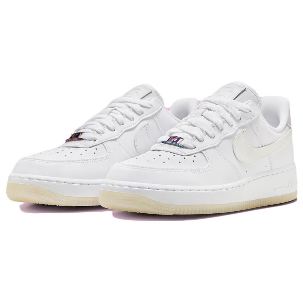 Nike Air Force 1 07 LX UV Swooshes Women Sneakers White Laser-Purple University-Blue FZ5531-111