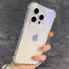 Лазерный Радужный Матовый Прозрачный Чехол Для Телефона Для Для Iphone 17 Pro Max Air 11 12 13 14 15 16 Plus Мягкий Ударопрочный Бампер