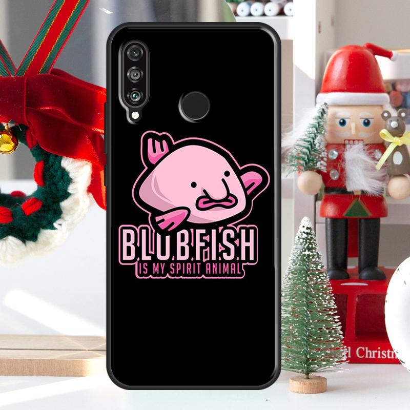 Blobfish For Huawei Nova 5T 9 10 SE 7i 8i 11i 12i Y73 Y72 Y61 Y91 Y60 Y70 Y90 P20 P40 P30 Lite Case