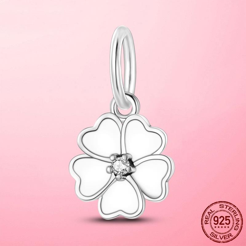 Горячая подвеска в виде сердца в виде компаса, подвеска в виде бусины, серебряная подвеска 925 пробы, оригинальный браслет MULA, сделай сам для изготовления ювелирных изделий