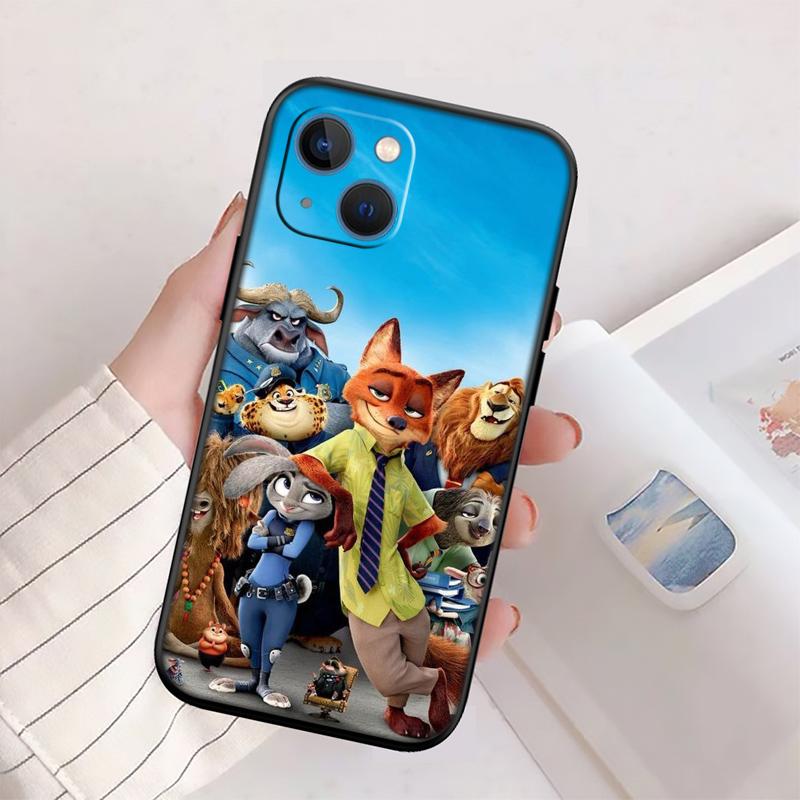 Zootopia Disney Новый высококачественный чехол-ракушка для Redmi Note 10 11 12 Pro Max 10S 10C 10T 11A 11S 12S 12C