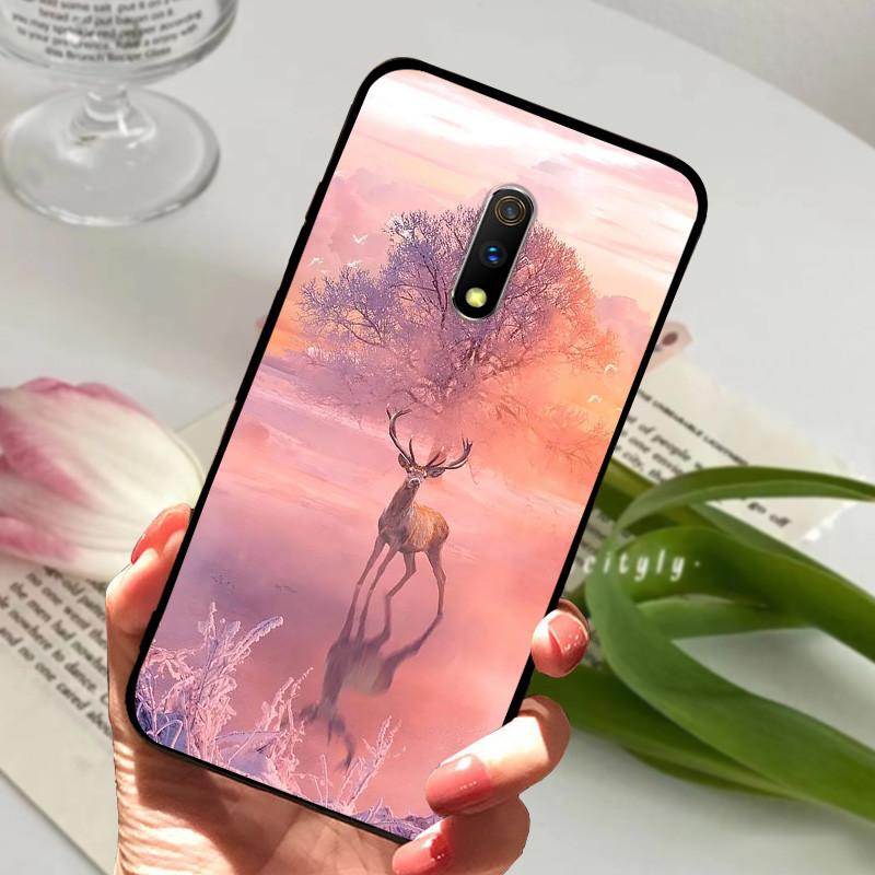 Чехол для Realme X Case X 2 XT с рисунком животных, мягкий силикон, Funda для Realme XT X2 Pro X 2, чехол для телефона RealmeX Realmex2, черный Coque