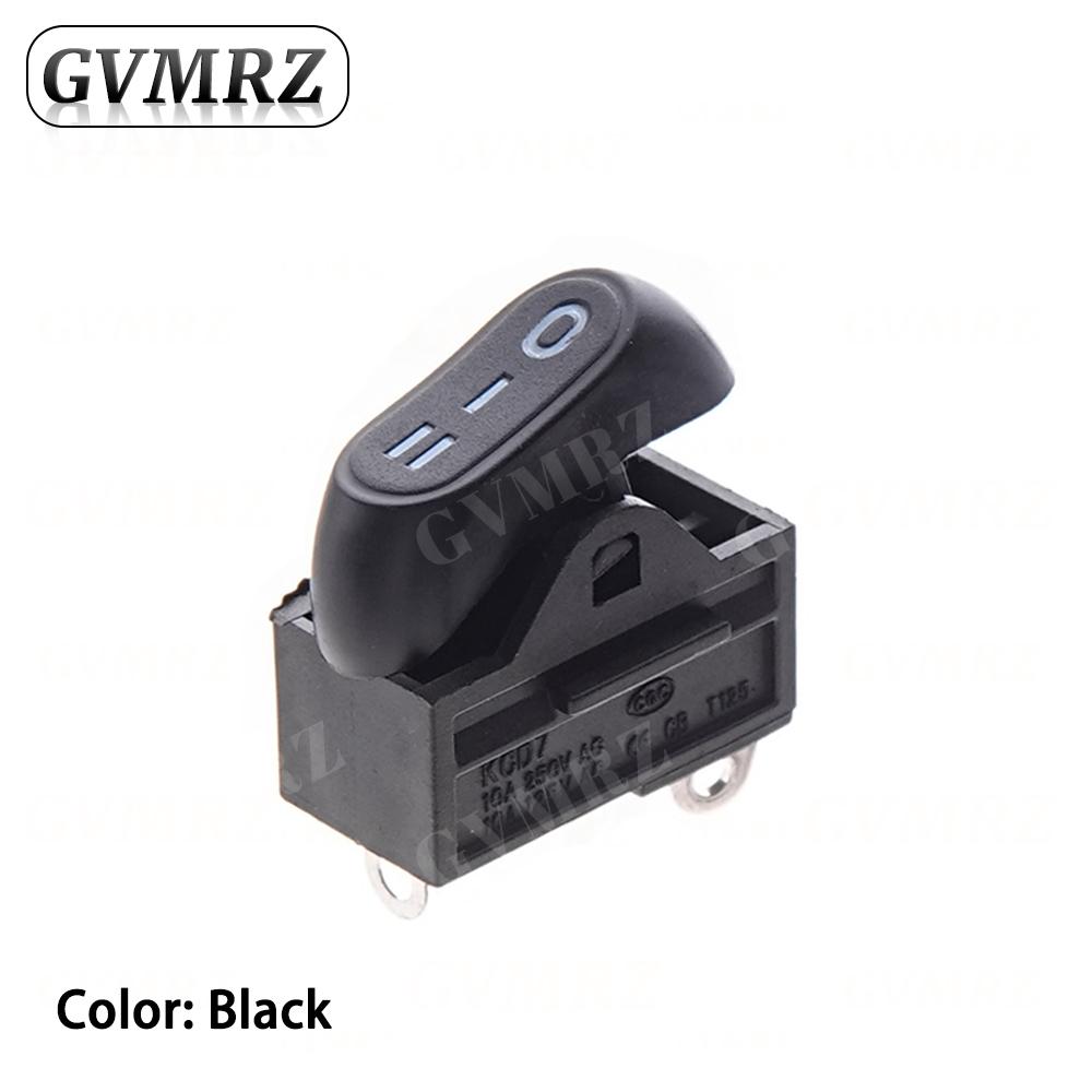 5PCS 10A 250VAC Hair Dryer Switch,Rocker Switch,3 Position ON OFF Boat Switch