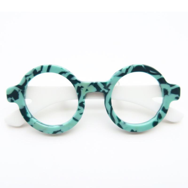 Бестселлер Yi'ai: Европейско-американская акриловая брошь в форме очков - Уникальный стиль, аксессуар-корсет