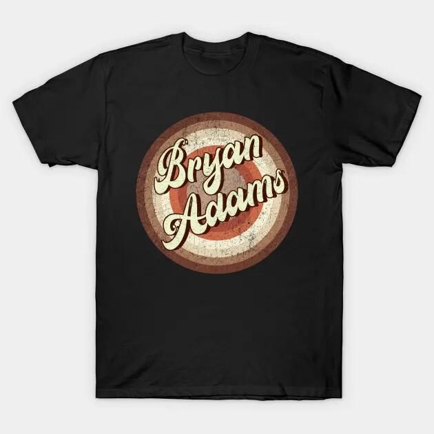 Bryan Adams Black Cotton T-Shirt All size S-345XL Gift For Fans
