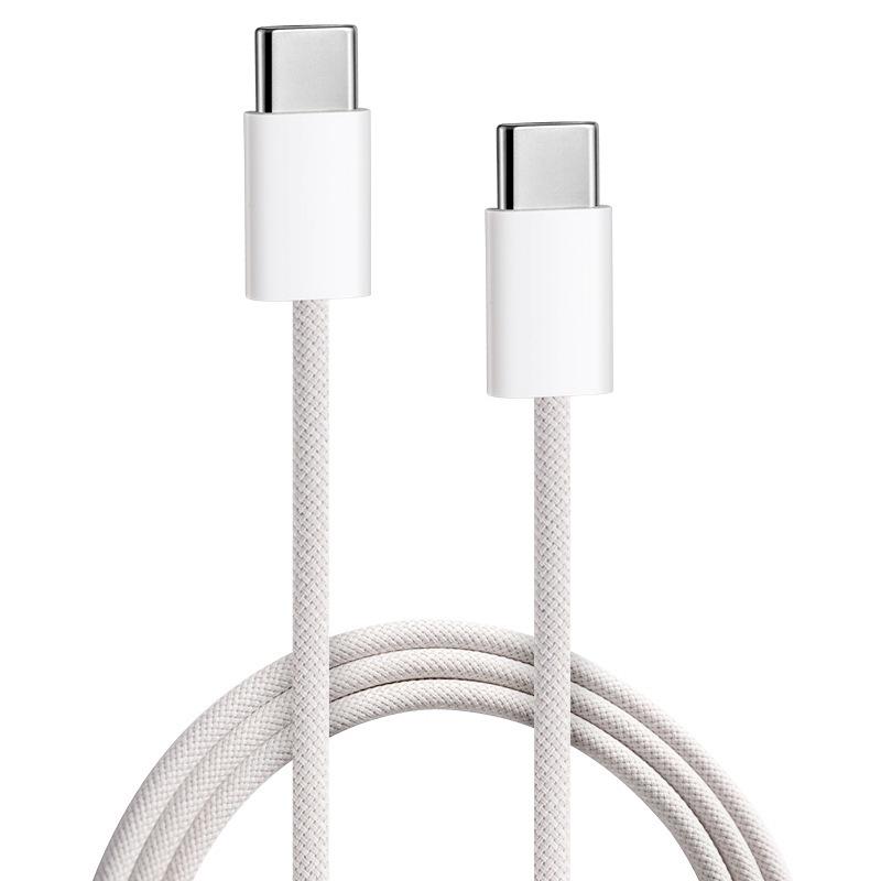 Двусторонний кабель для быстрой зарядки Type-C для устройств Apple и Android