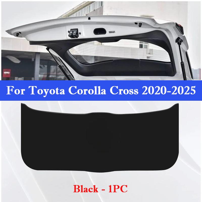 Для Toyota Corolla Cross 2020 - 2026 Накладка на дверь багажника от пинков Защитная накладка на крышку багажника Коврик в багажник Аксессуары для декора салона