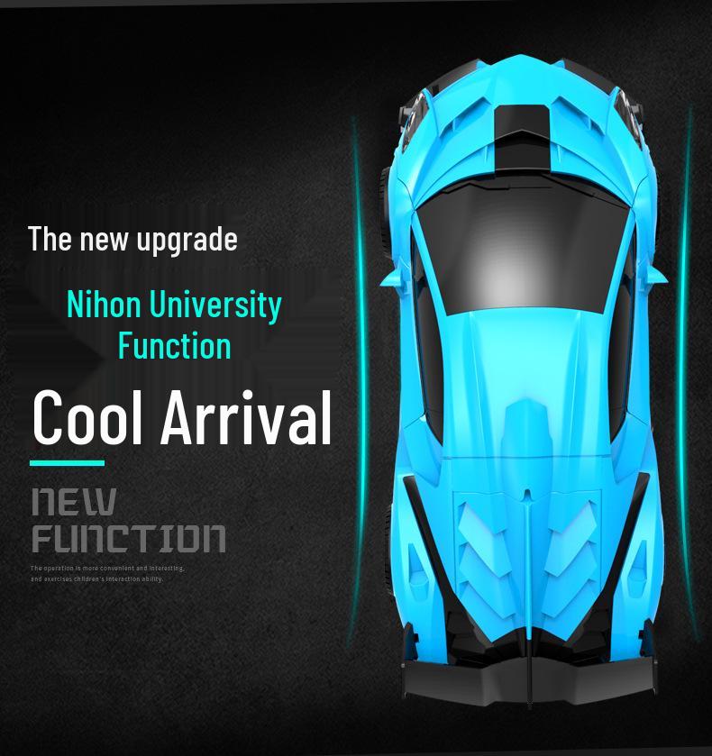 1:18 Remote Control King Kong Robot Car - 2.4G Electric Transforming Toy