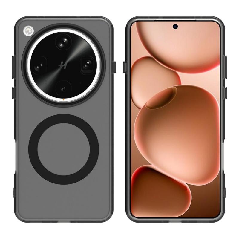 Для чехла-накладки OPPO Find X8 Ultra OPPO Find X8 Ultra Capas Ударопрозрачный Беспроводная зарядка Магнитный Матовый Прозрачный Fundas