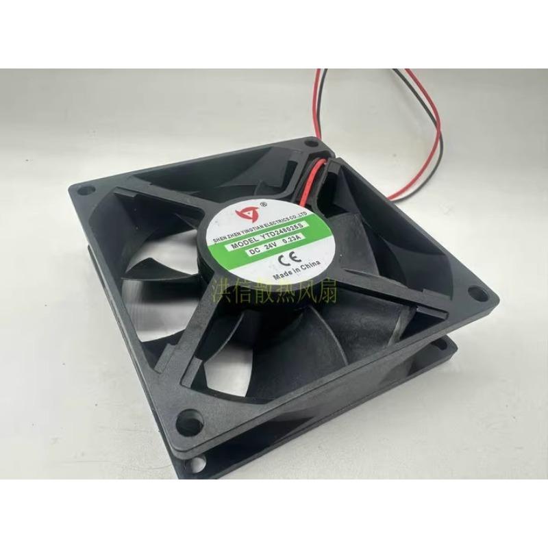 New Cooler Fan for YTD248025S DC24V 0.23A Inverter Cooling Fan 8025 80*80*25MM
