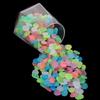 500Pcs Mini Aquarium Decoration Stone Glow Flowerpot Decorative Stone  Lawn