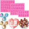 Alphabet Number Silicone Sugarcraft Mold Resin Tools Cupcake Fondant  Tools